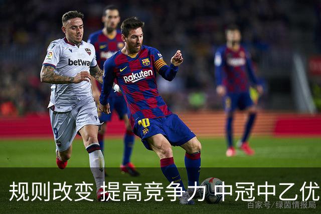 规则改变 提高竞争力 中冠中乙优化参赛方案